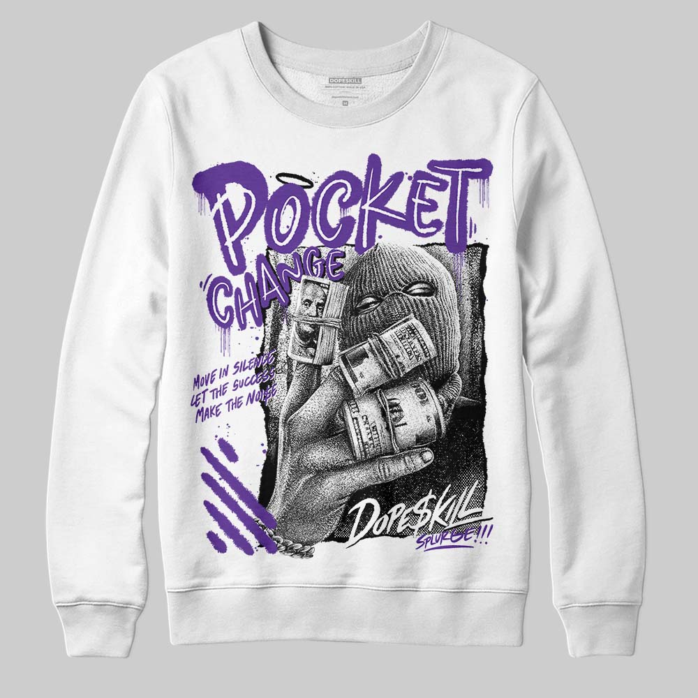PURPLE Collection superstreetwear Sweatshirt Pocket Change Graphic