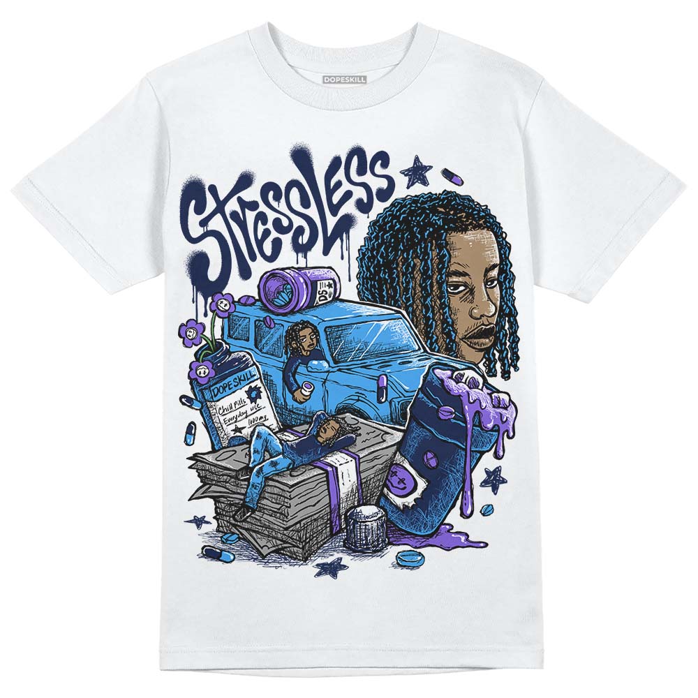 Midnight Navy 3s superstreetwear T-Shirt Stressless Graphic