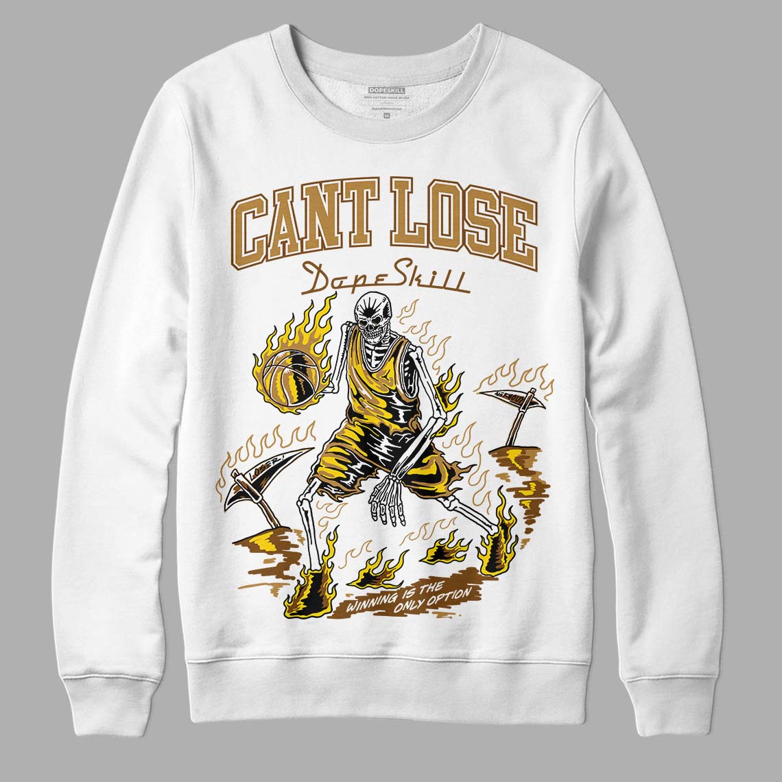Wheat 13s superstreetwear Sweatshirt Cant Lose Graphic