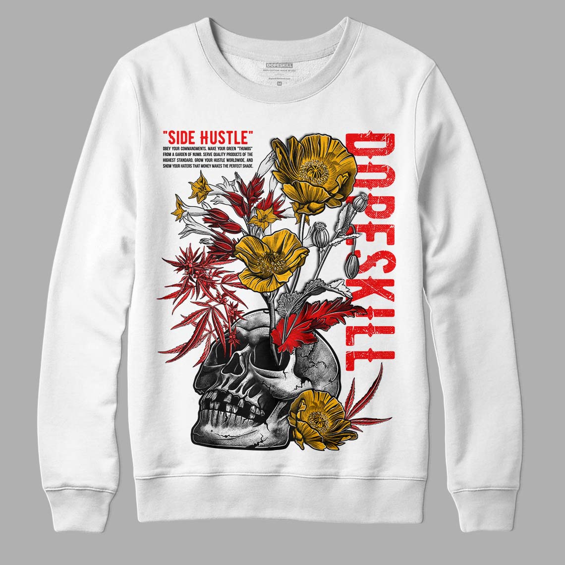 Red Collection superstreetwear Sweatshirt Side Hustle Graphic