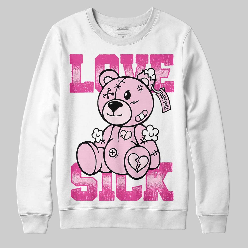 Pink Collection superstreetwear Sweatshirt Love Sick Graphic