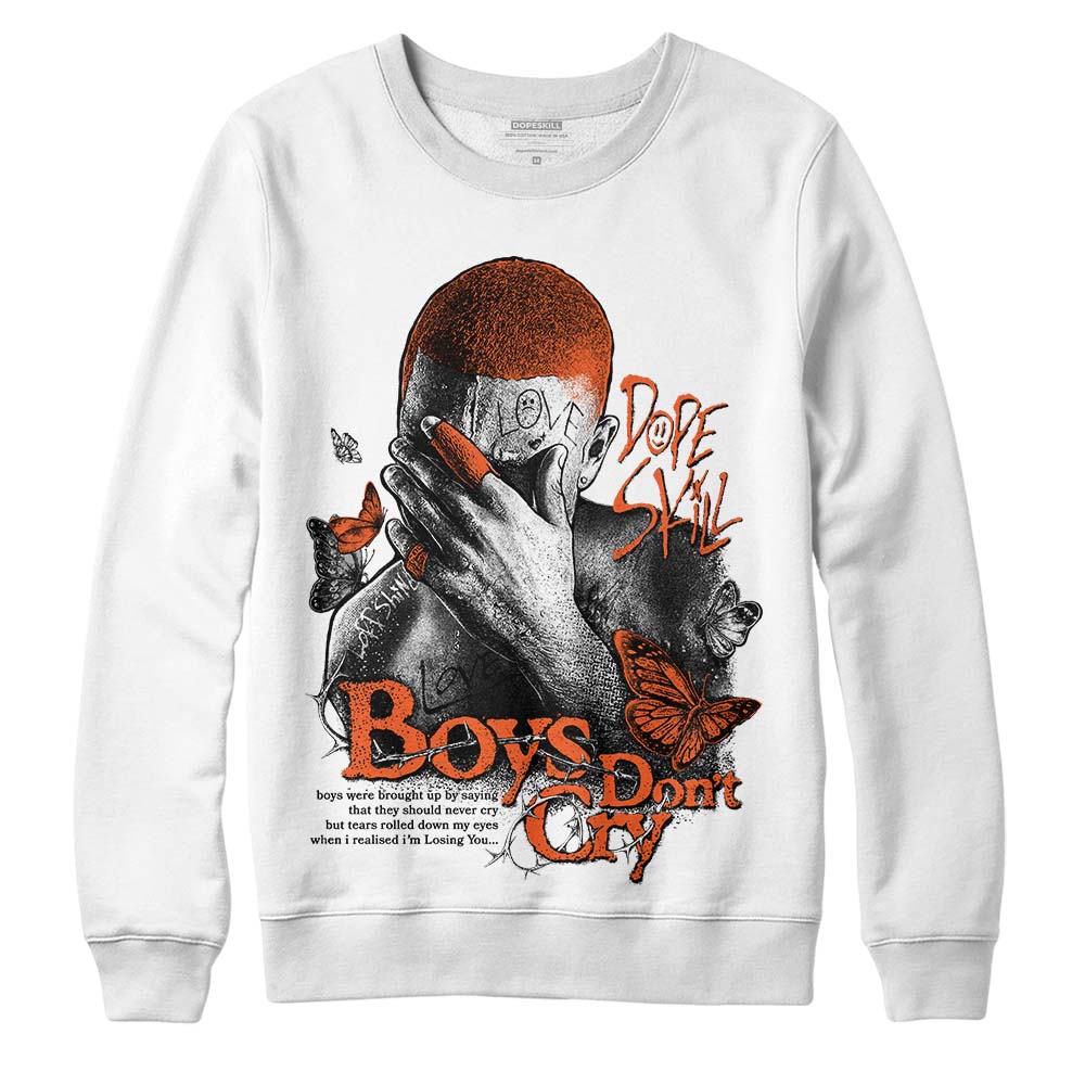Georgia Peach 3s superstreetwear Sweatshirt Boys Don't Cry Graphic