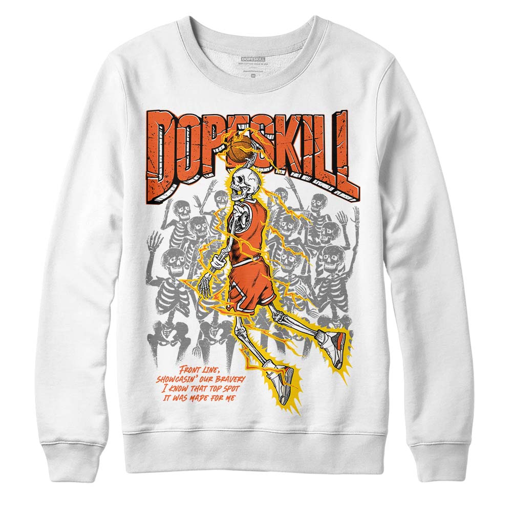 Georgia Peach 3s superstreetwear Sweatshirt Thunder Dunk Graphic