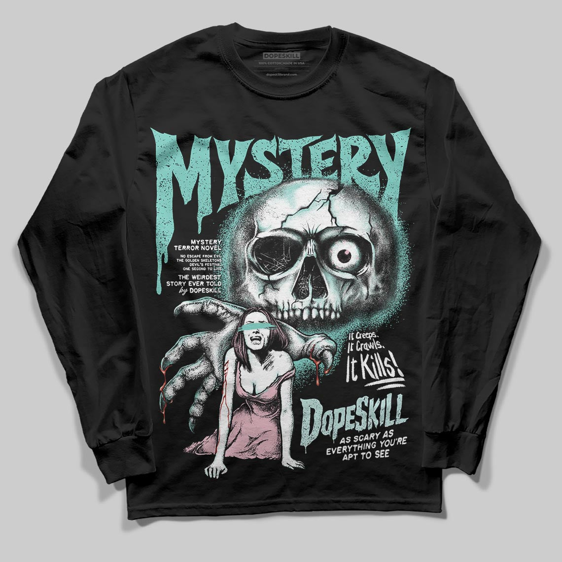 Igloo 11s superstreetwear Long Sleeve T-Shirt Mystery Ghostly Grasp Graphic
