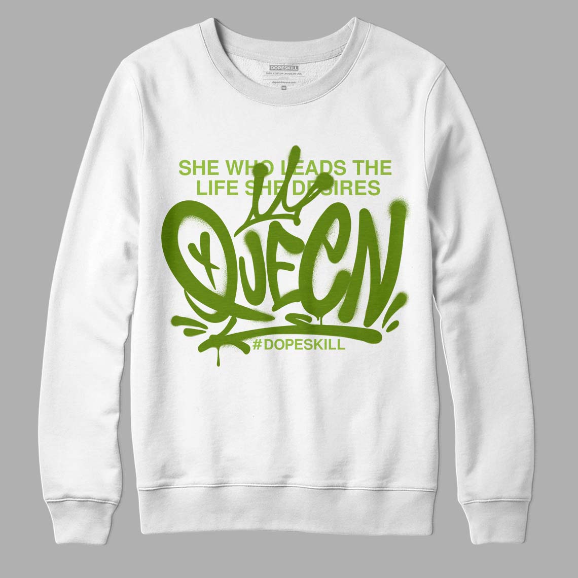 Dunk Low 'Chlorophyll' superstreetwear Sweatshirt Queen Graphic