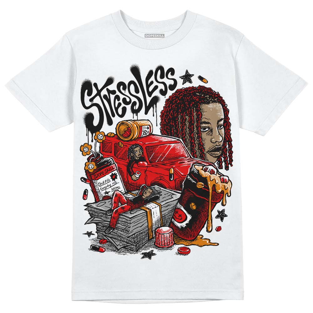 Red Cement 4S superstreetwear T-Shirt Stressless Graphic