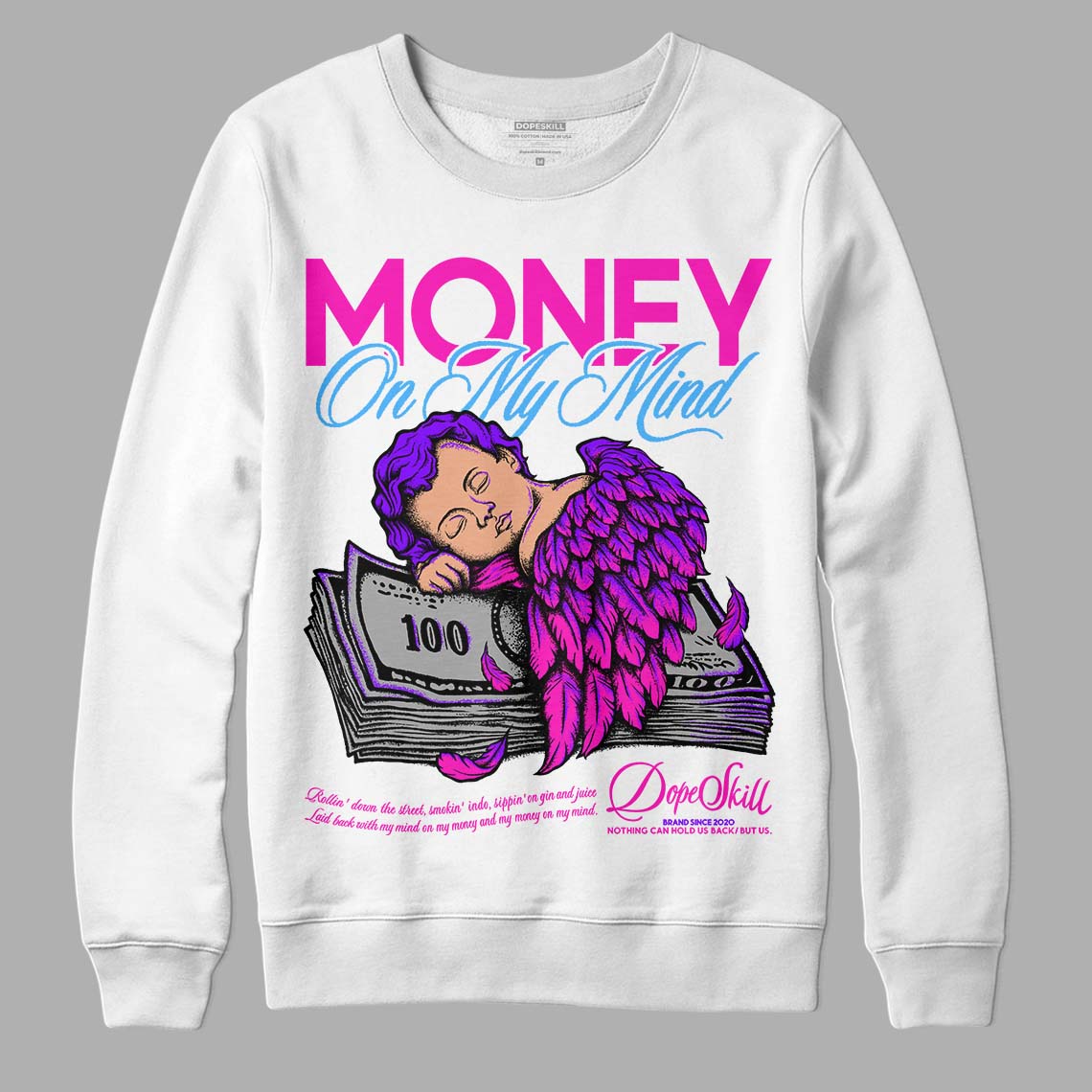 Dunk Low Active Fuchsia superstreetwear Sweatshirt MOMM Graphic
