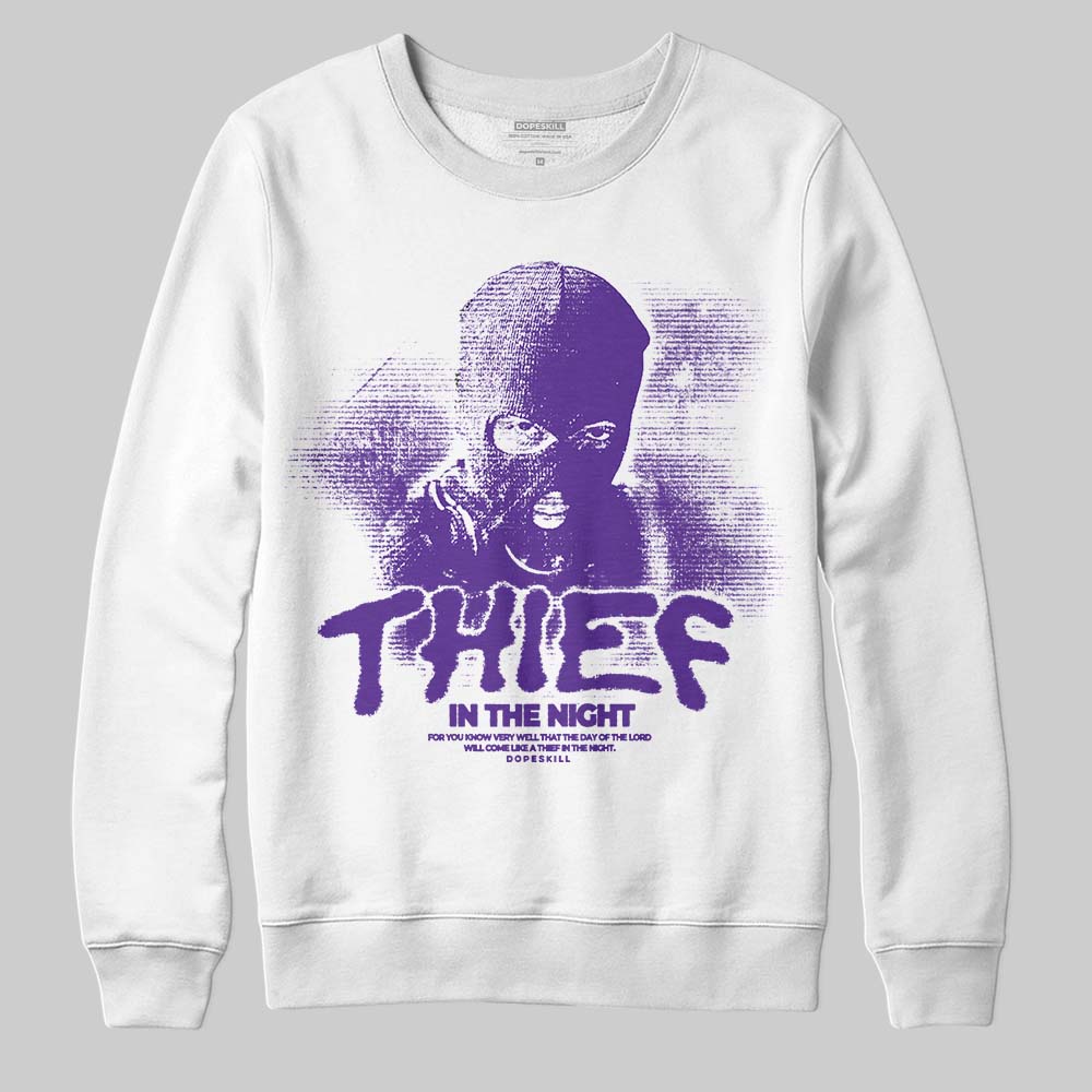 PURPLE Collection superstreetwear Sweatshirt Thief In The Night Graphic