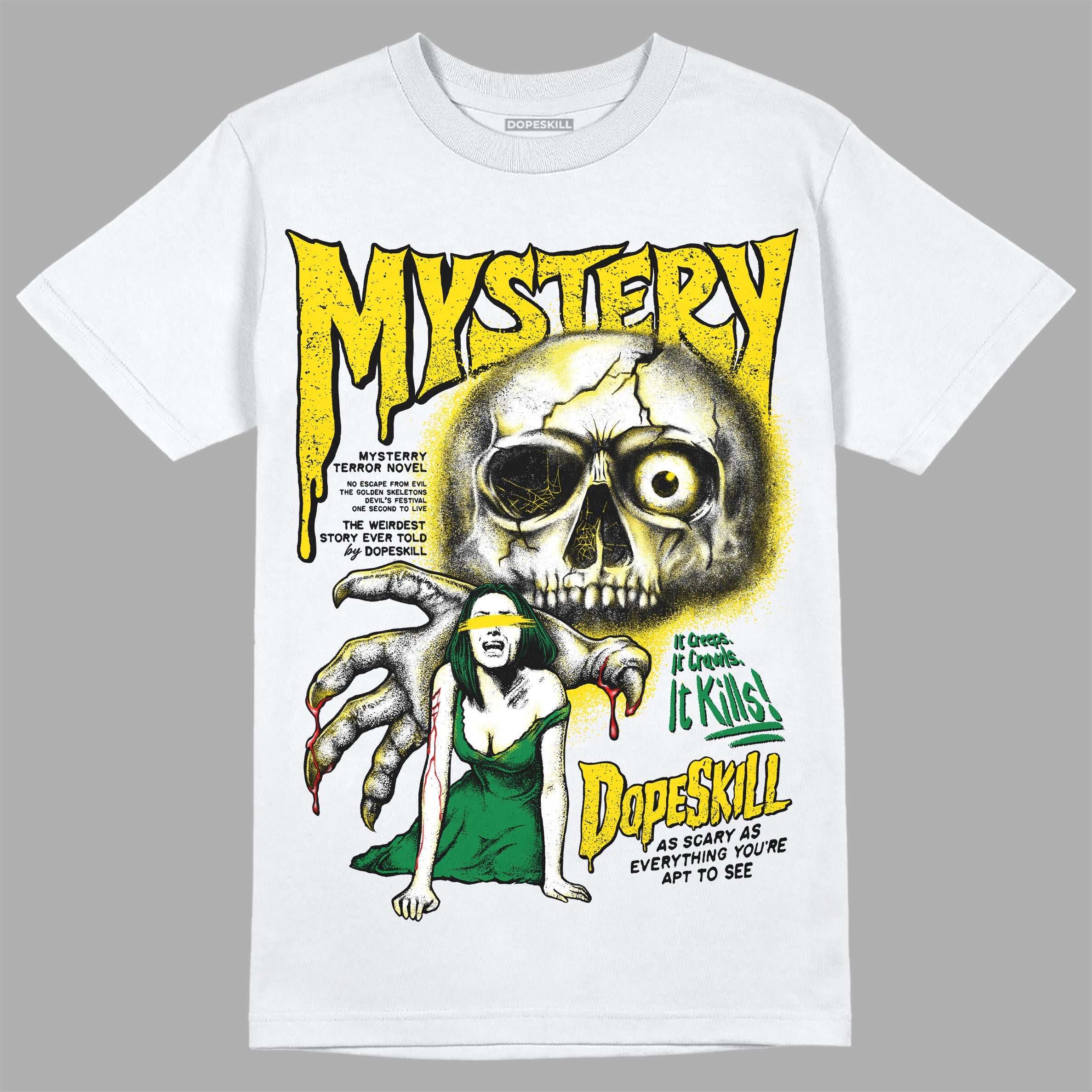 Dunk Reverse Brazil superstreetwear T-Shirt Mystery Ghostly Grasp Graphic