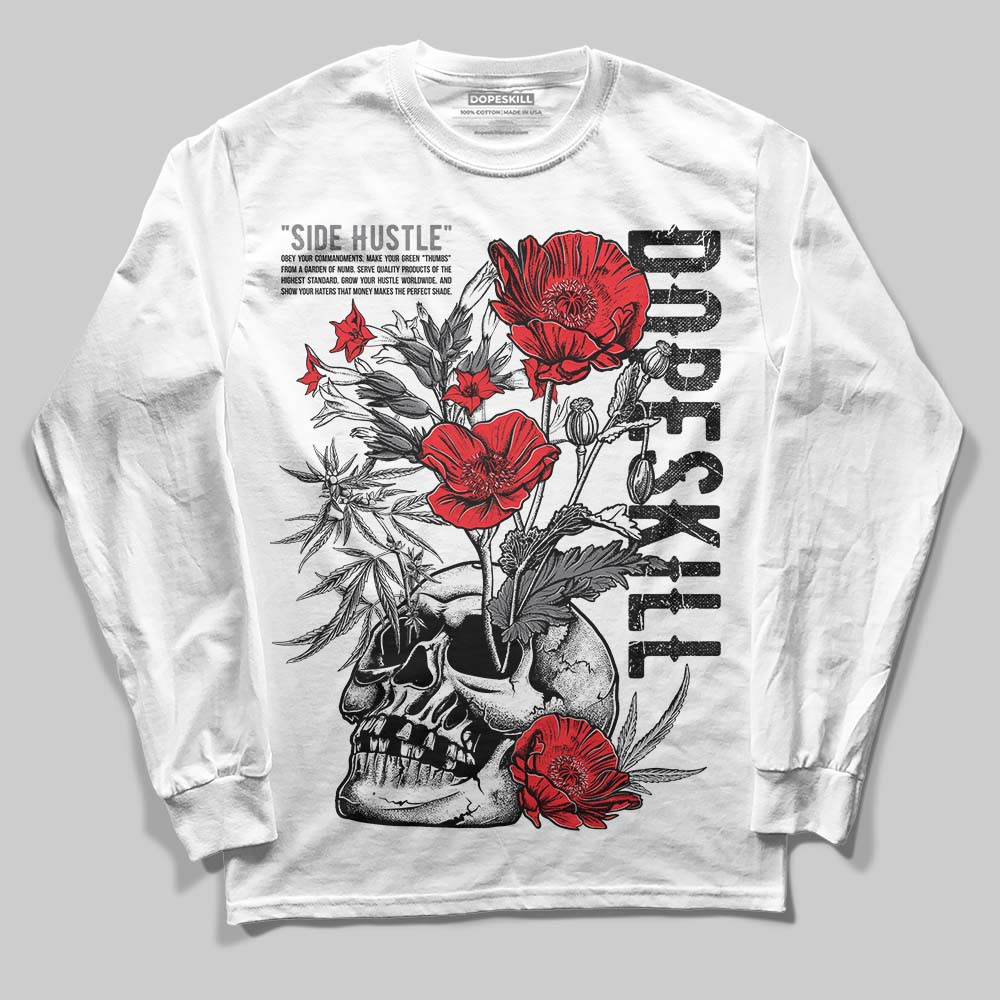 Fear 4s superstreetwear Long Sleeve T-Shirt Side Hustle Graphic