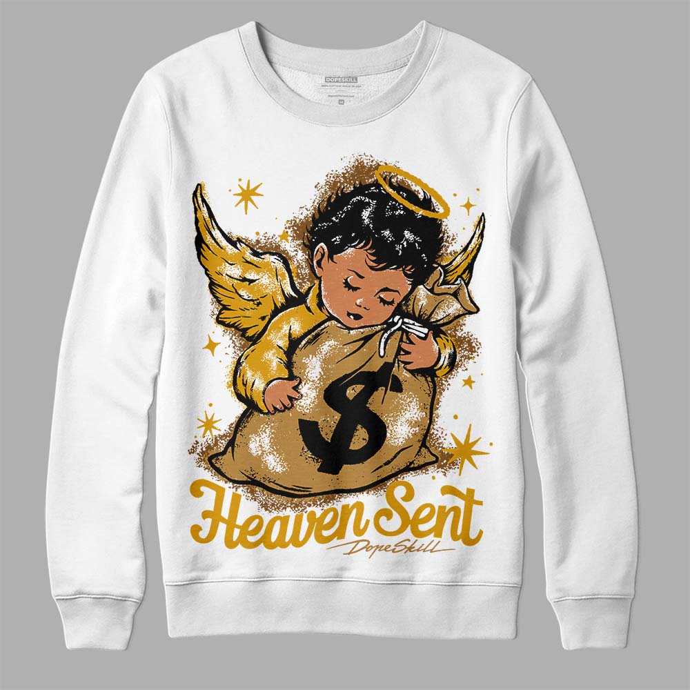 Wheat 13s superstreetwear Sweatshirt Heaven Sent Graphic