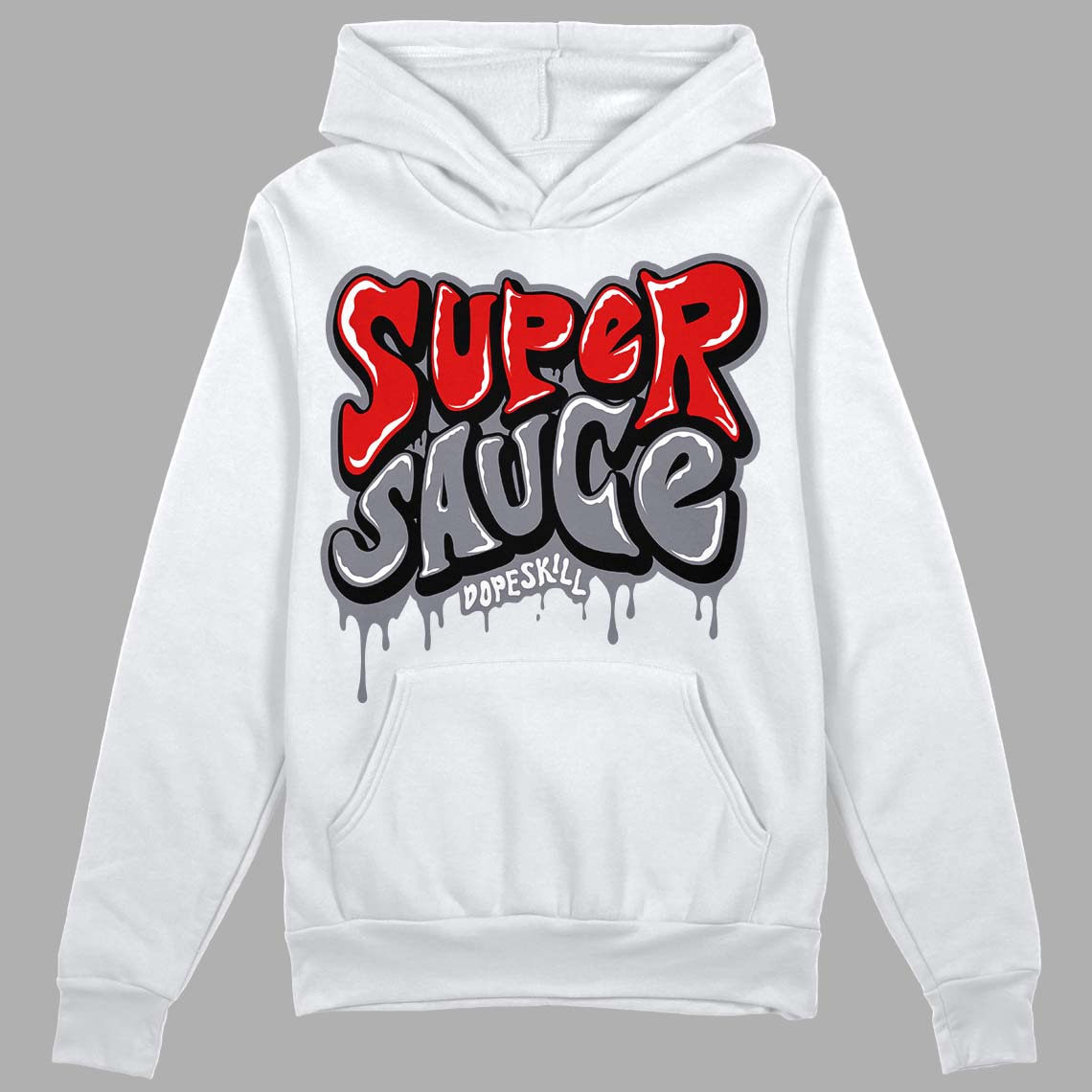 Fire Red 9s superstreetwear Hoodie Sweatshirt Super Sauce Graphic