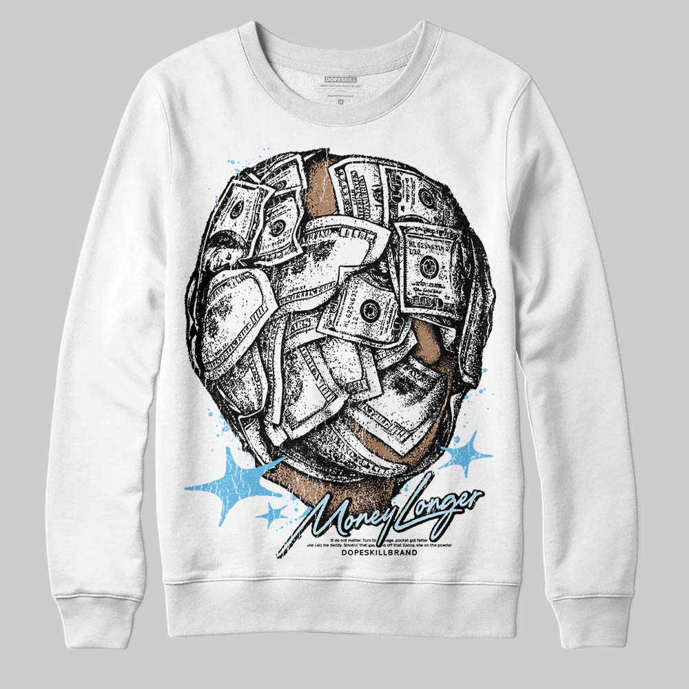 Legend Blue 11s superstreetwear Sweatshirt Money Longer Graphic