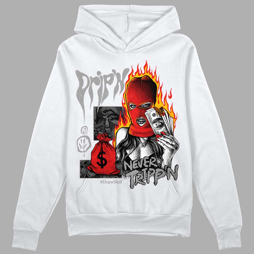 Grey Collection superstreetwear Hoodie Sweatshirt Drip'n Never Tripp'n Graphic