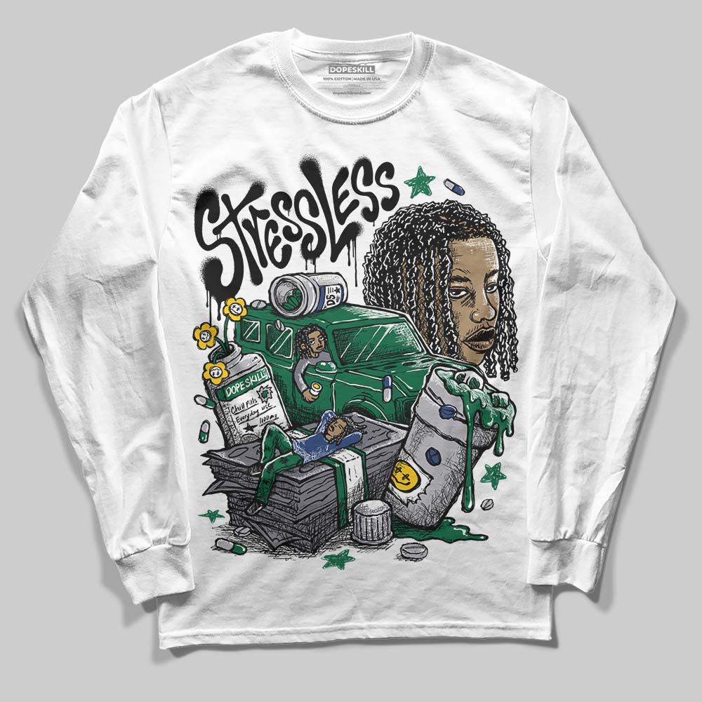 GT-2160 Shamrock Green superstreetwear Long Sleeve T-Shirt Stressless Graphic