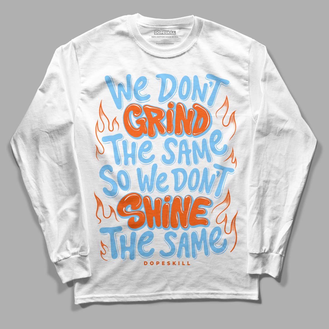 Dunk Low Futura University Blue superstreetwear Long Sleeve T-Shirt Grind Shine Graphic