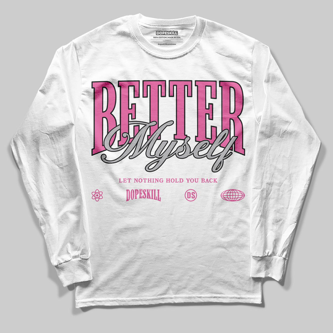 Kayano 14 Cream Sweet Pink superstreetwear Long Sleeve T-Shirt Better Myself Graphic