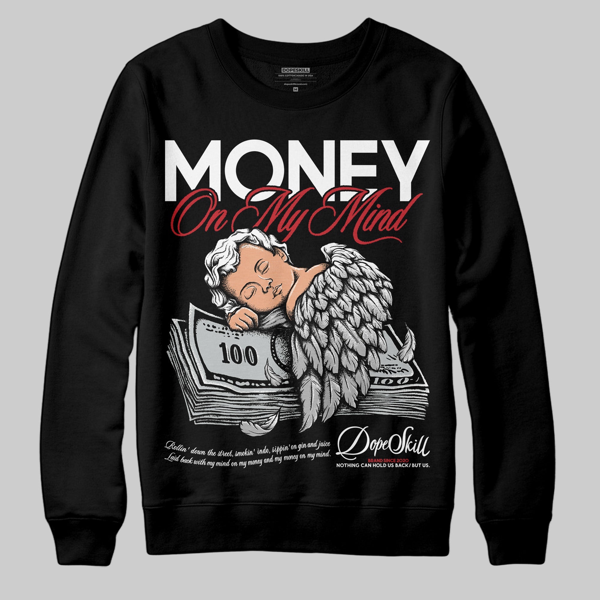 Bred Velvet 11s superstreetwear Sweatshirt MOMM Graphic
