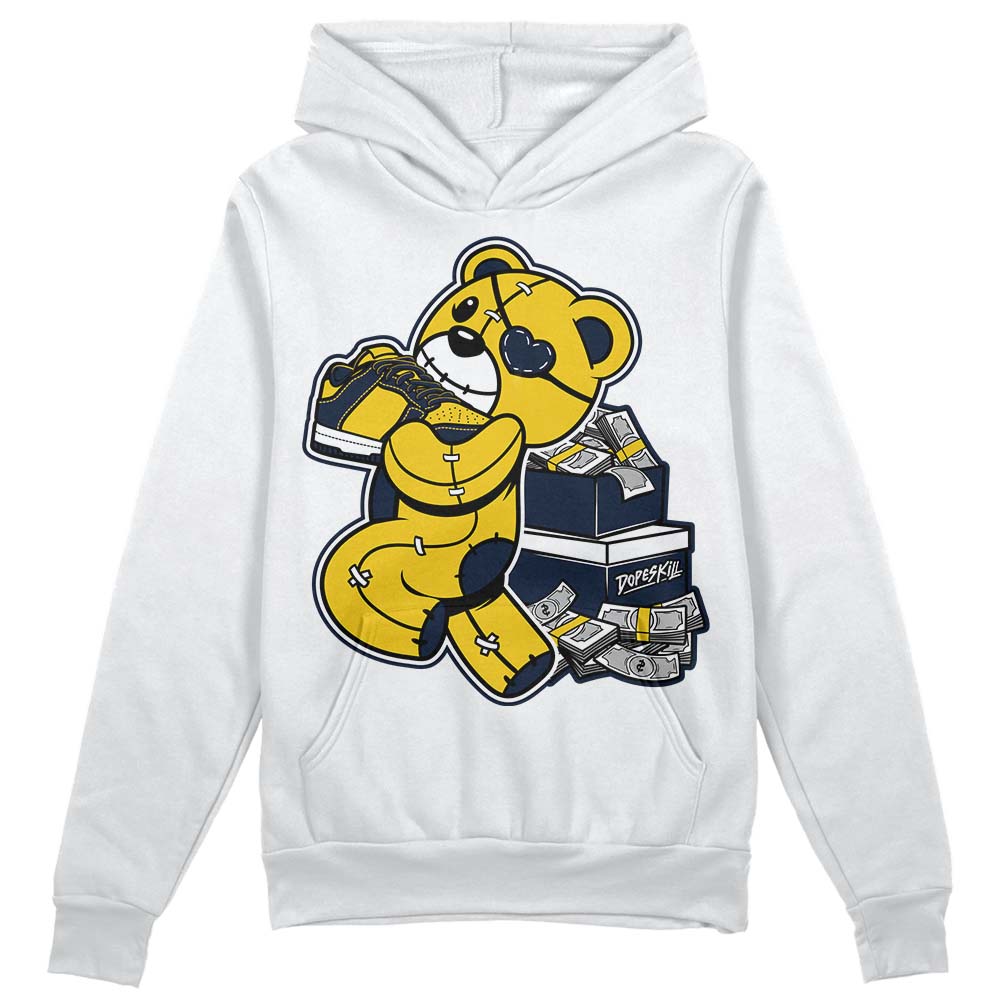 Michigan Dunks superstreetwear Hoodie Sweatshirt Bear Steals Sneaker Graphic