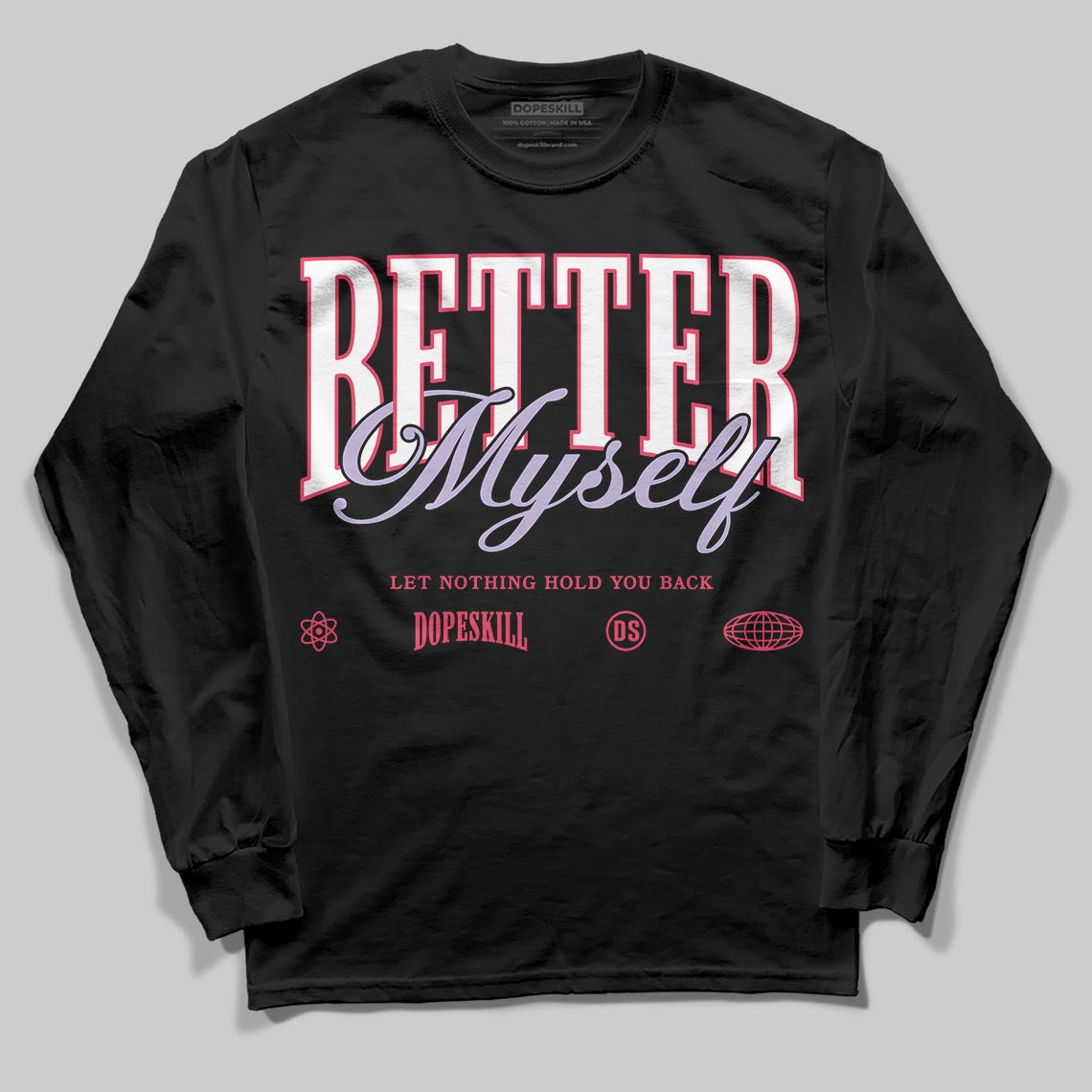 Peanut Butter Jelly 5s superstreetwear Long Sleeve T-Shirt Better Myself Graphic