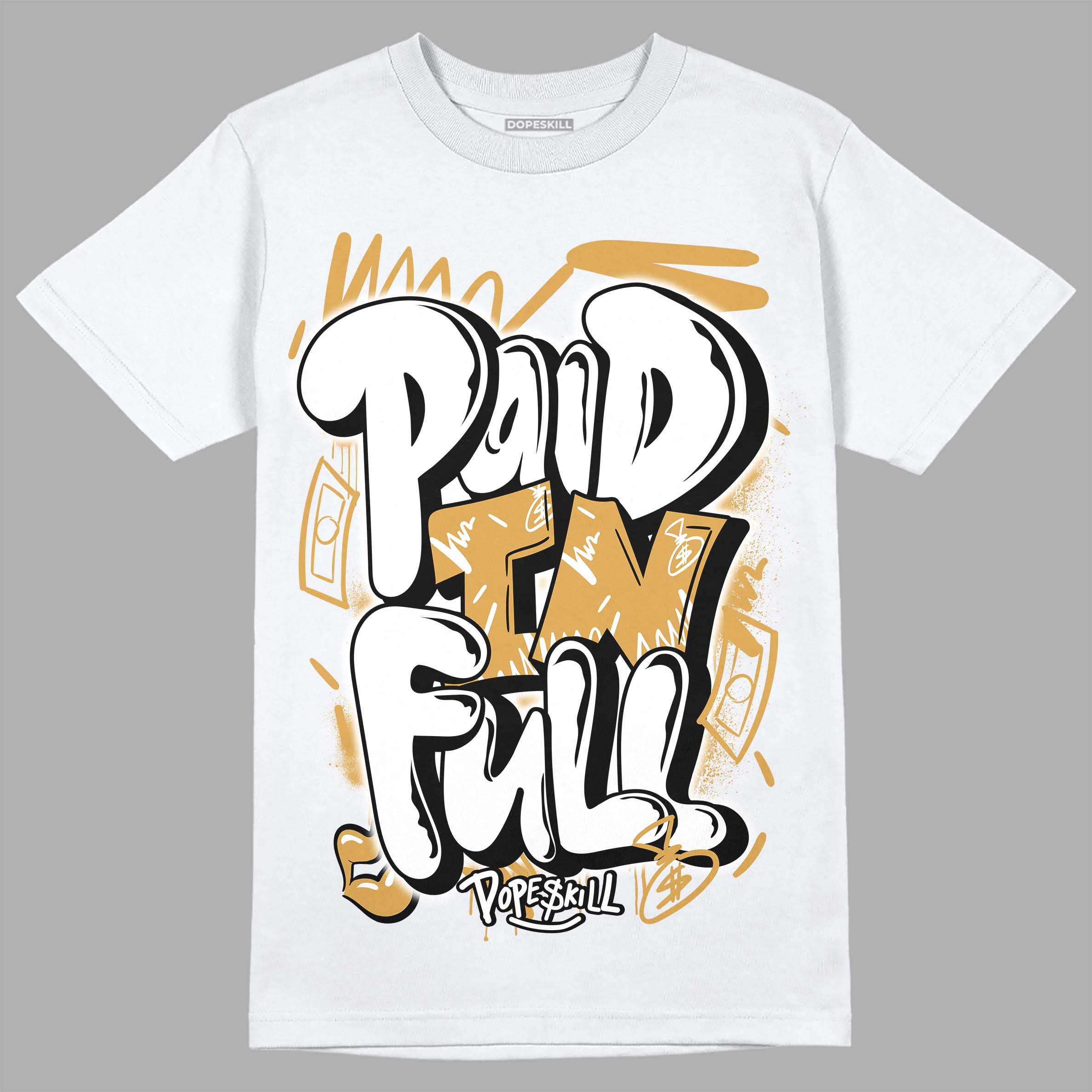 Gratitude 11s superstreetwear T-Shirt New Paid In Full Graphic