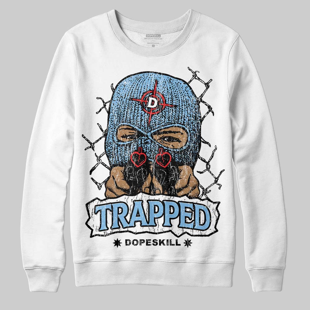University Blue Collection superstreetwear Sweatshirt New Trapped Graphic