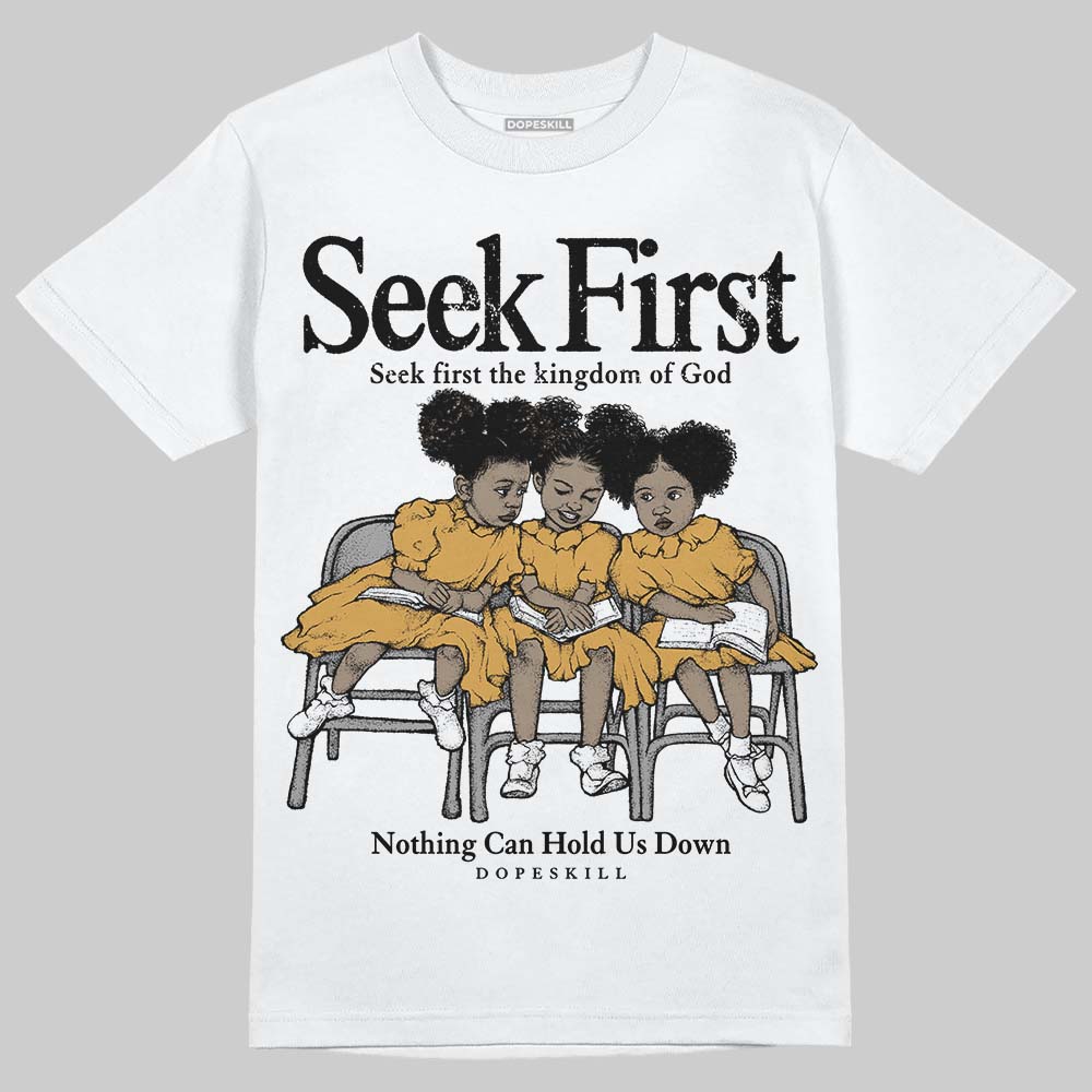 Gratitude 11s superstreetwear T-Shirt New Seek First Graphic