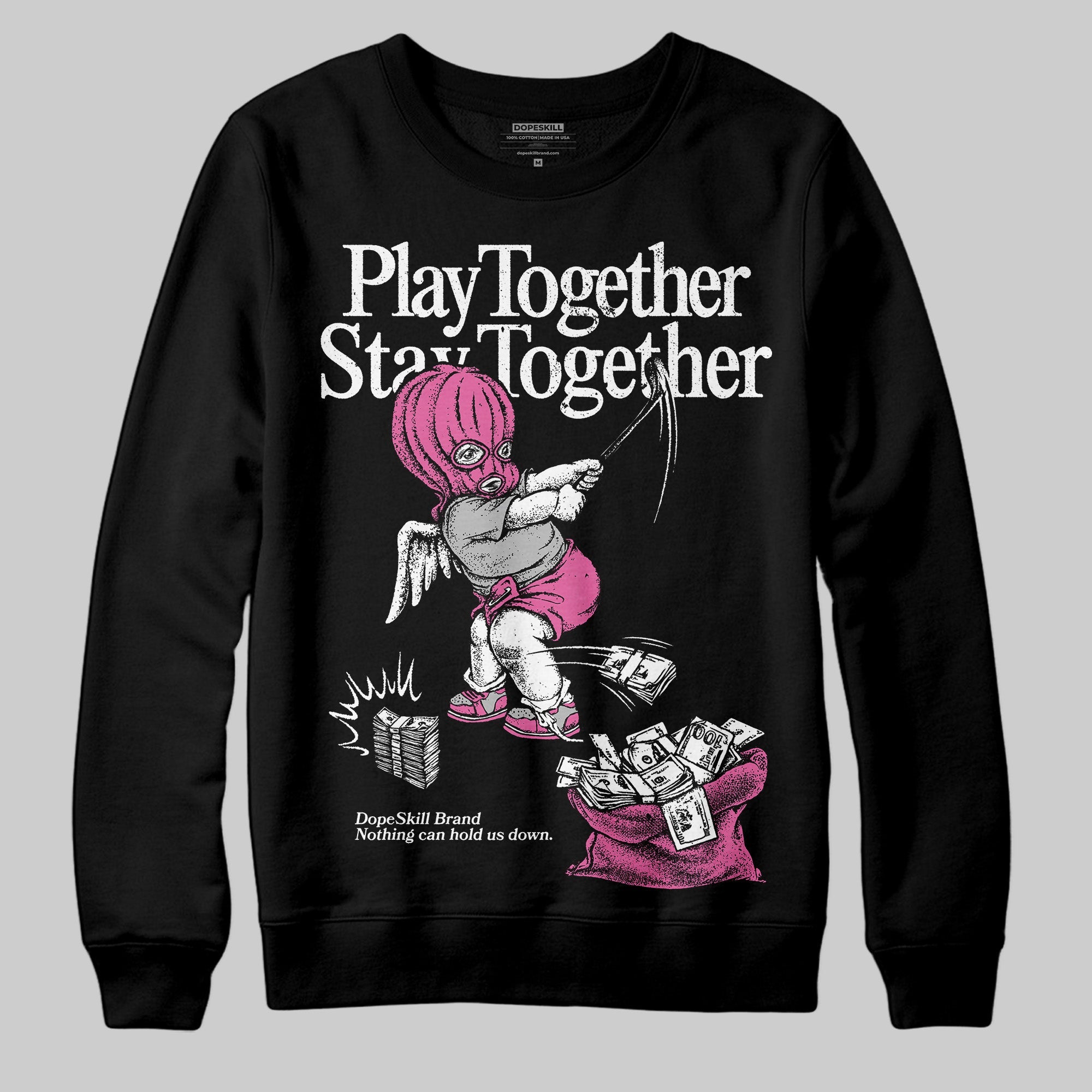 Kayano 14 Cream Sweet Pink superstreetwear Sweatshirt Play together,Stay together Graphic