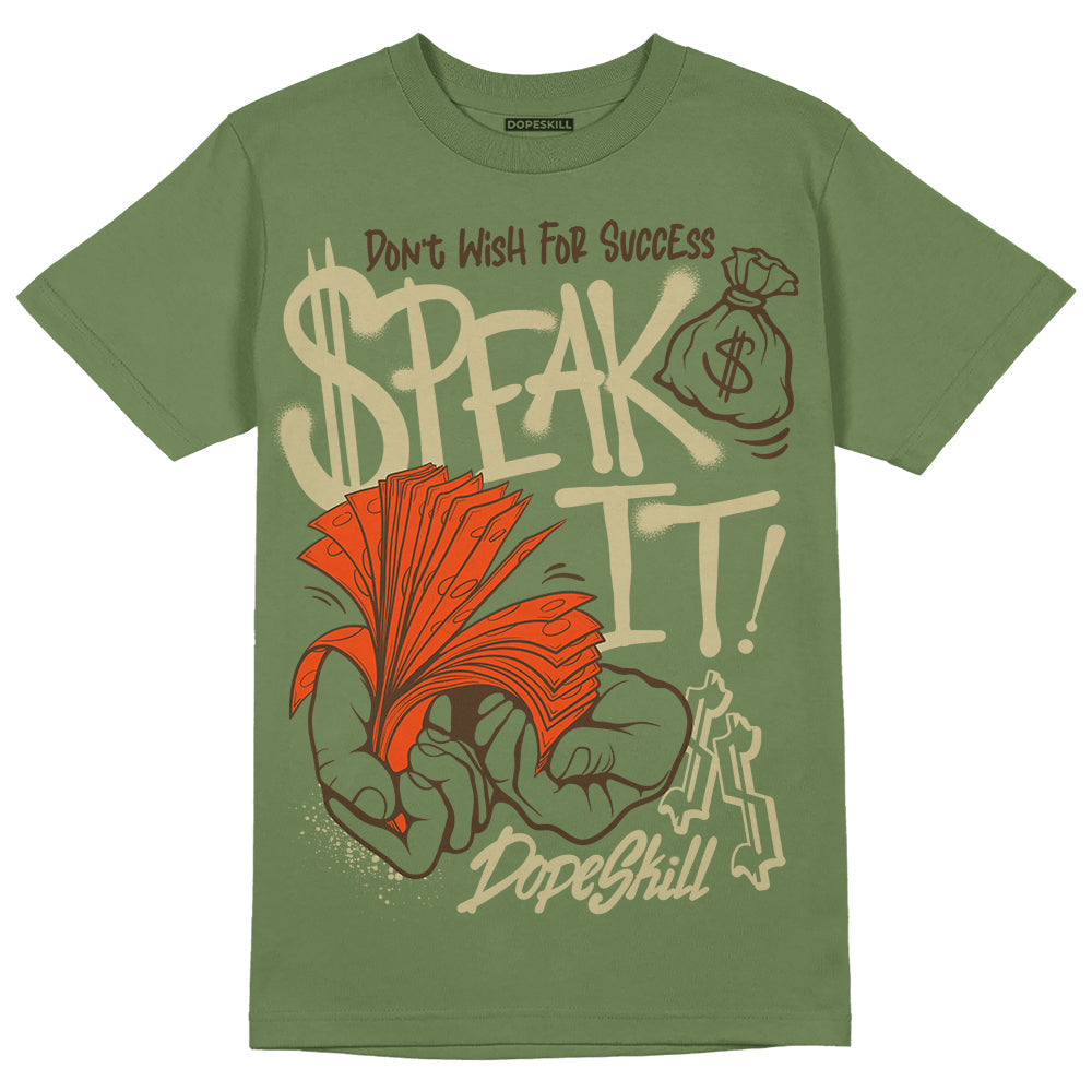 Olive Collection superstreetwear Olive T-shirt Speak It Graphic