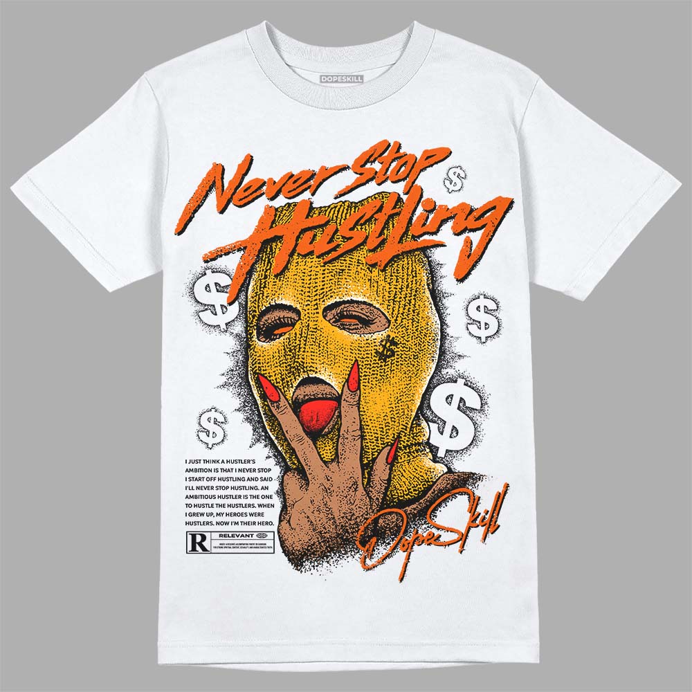 Black Taxi 12s superstreetwear T-Shirt Never Stop Hustling Graphic