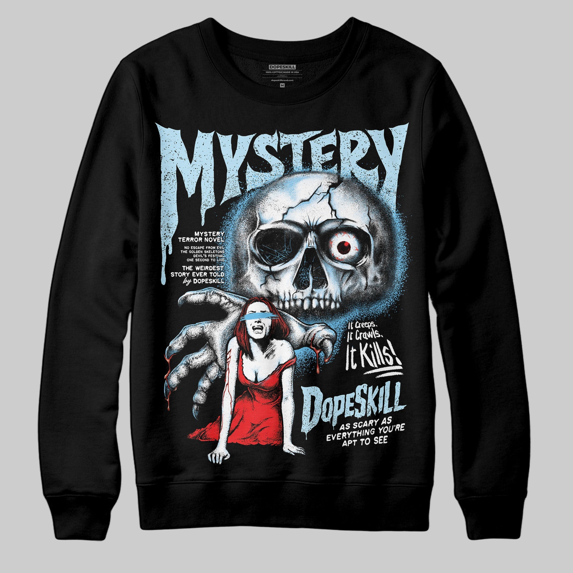 Legend Blue 11s superstreetwear Sweatshirt Mystery Ghostly Grasp Graphic