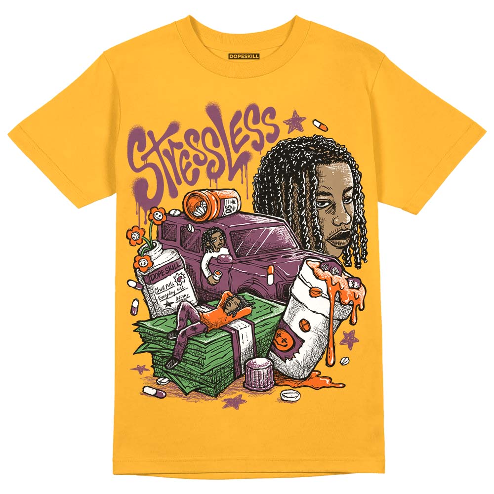 Brotherhood 1s High OG superstreetwear University Gold T-shirt Stressless Graphic