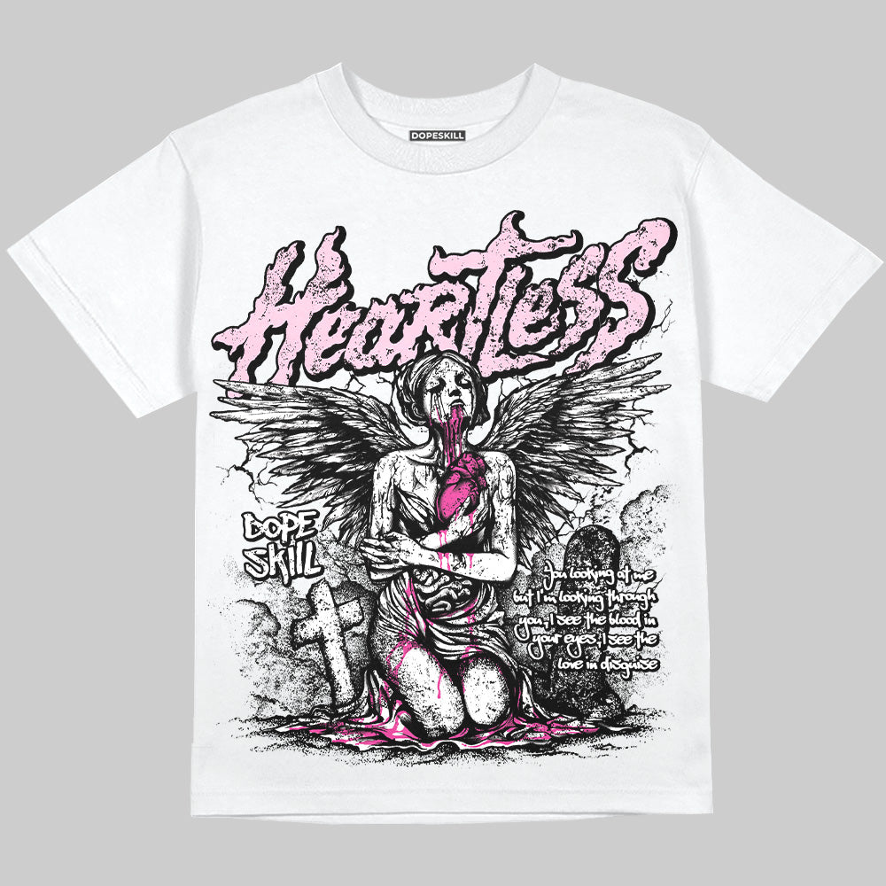 Triple Pink Dunk superstreetwear Oversize Print T-Shirt Heartless Graphic