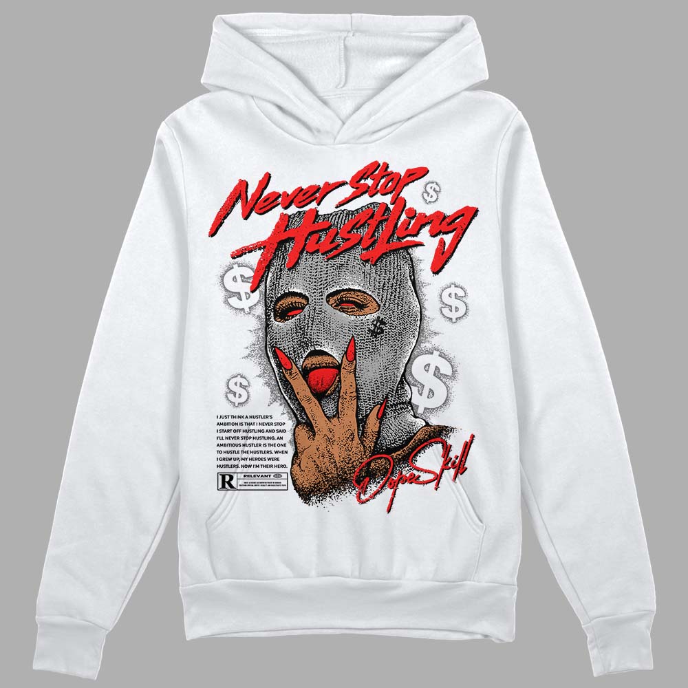 Grey Collection superstreetwear Hoodie Sweatshirt Never Stop Hustling Graphic
