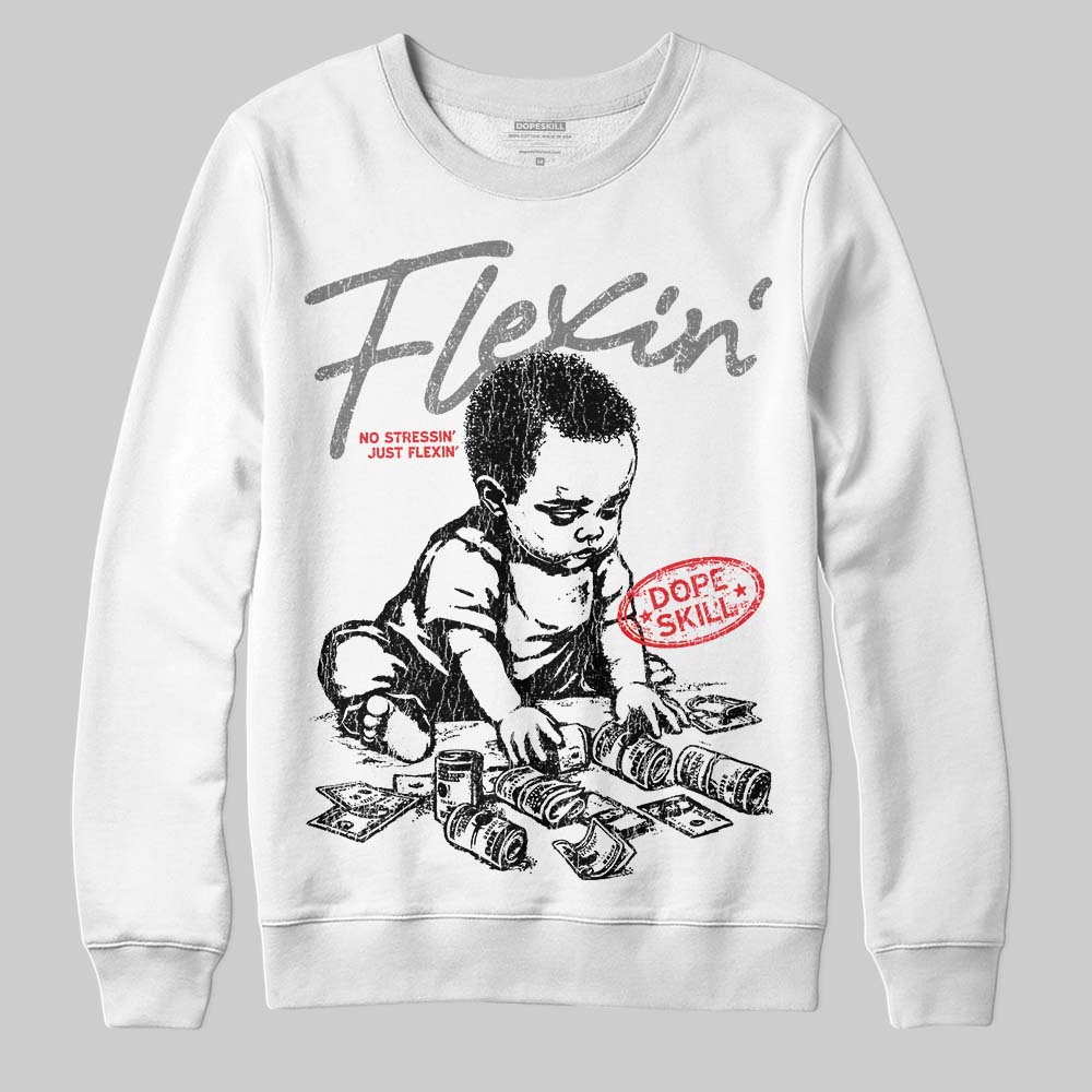 Grey Collection superstreetwear Sweatshirt Flexin' Graphic