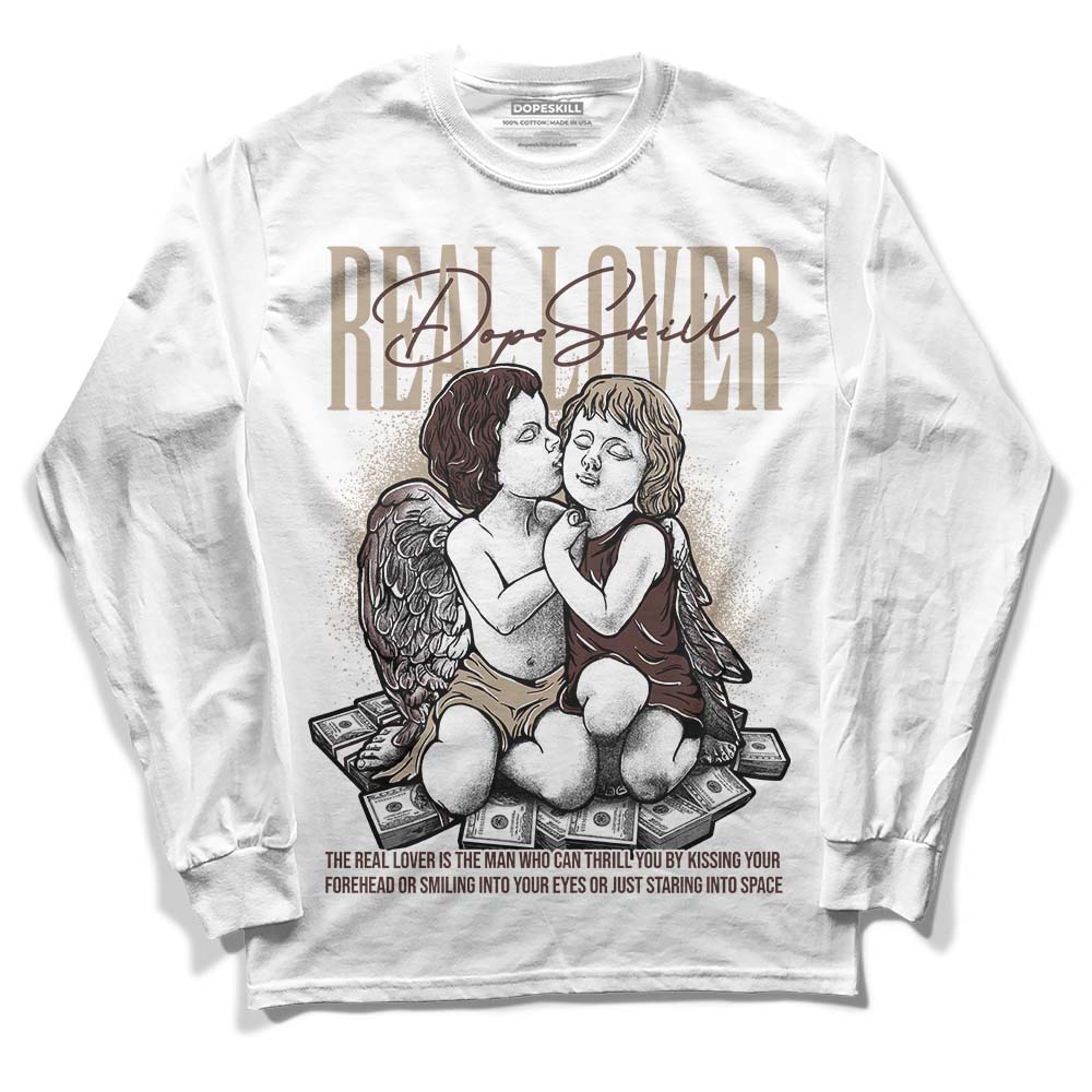 Latte 1s superstreetwear Long Sleeve T-Shirt Real Lover Graphic