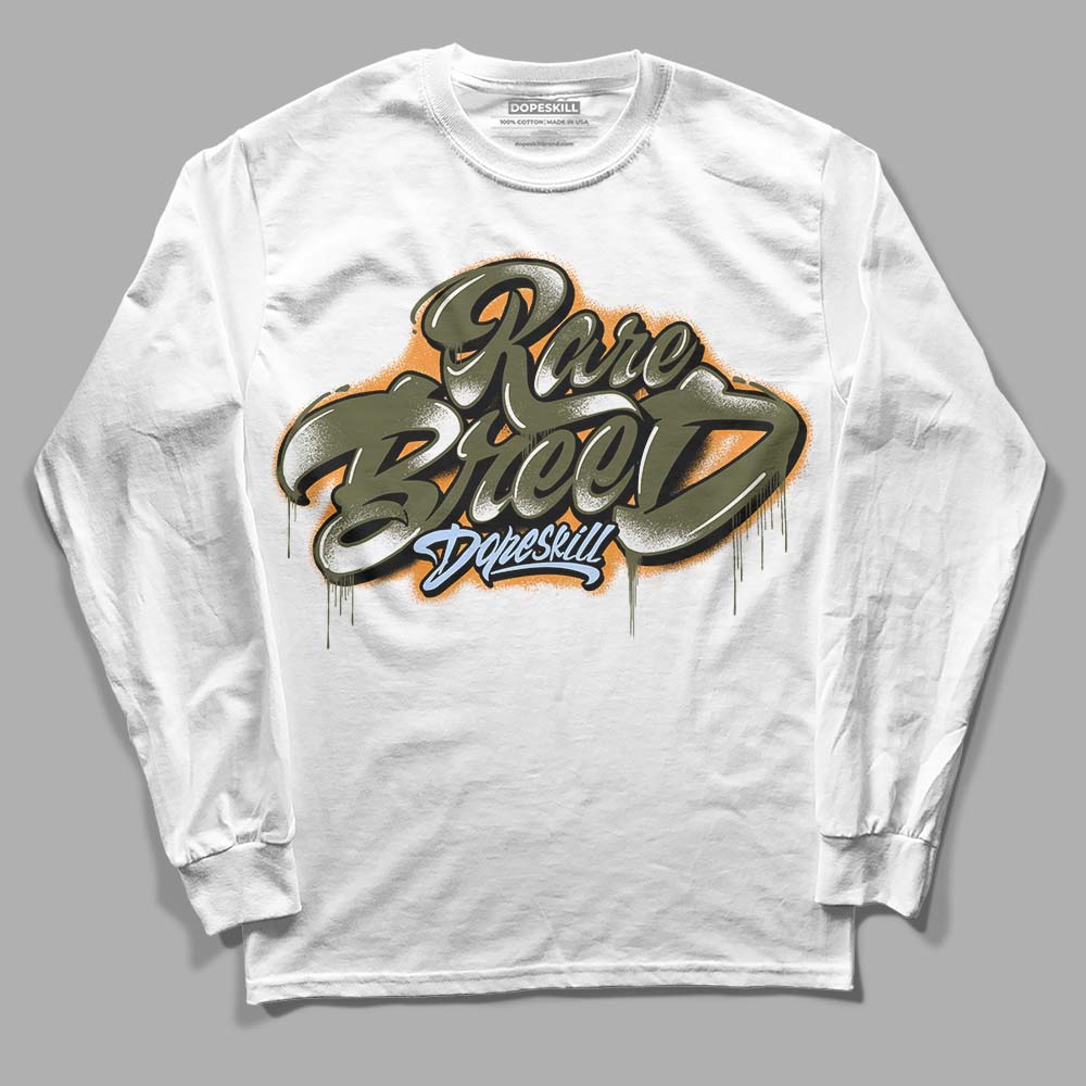 Olive 5s superstreetwear Long Sleeve T-Shirt Rare Breed Type Graphic