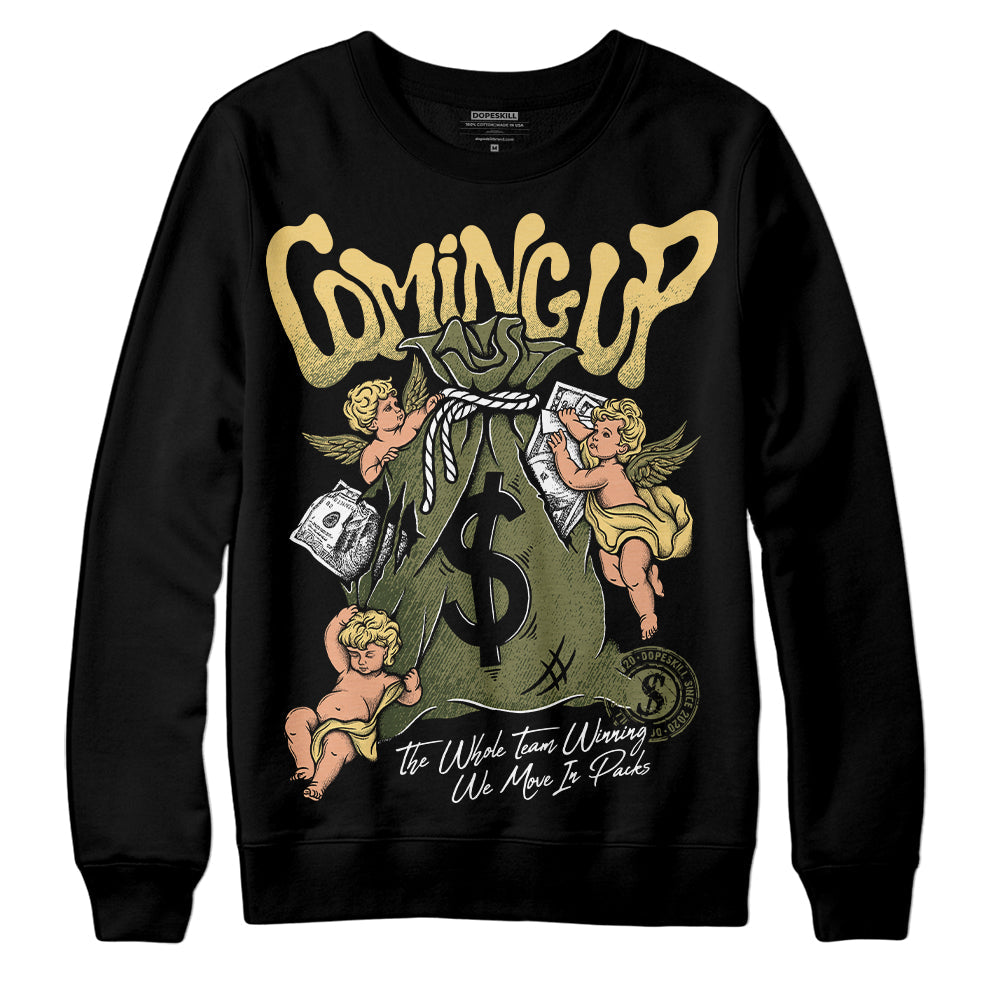 Craft Olive 4s superstreetwear Sweatshirt Money Bag Coming Up Graphic