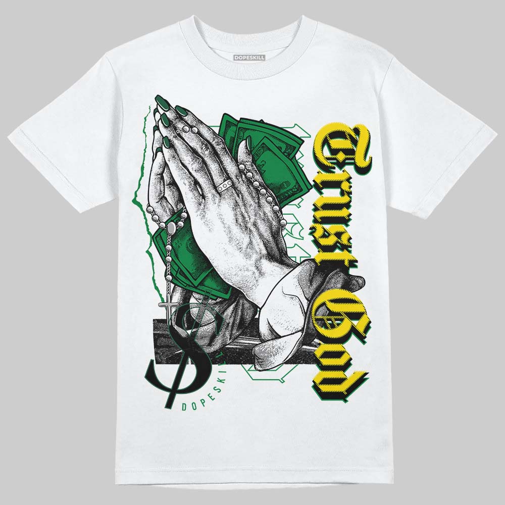 Dunk Low Reverse Brazil superstreetwear T-Shirt Trust God Graphic