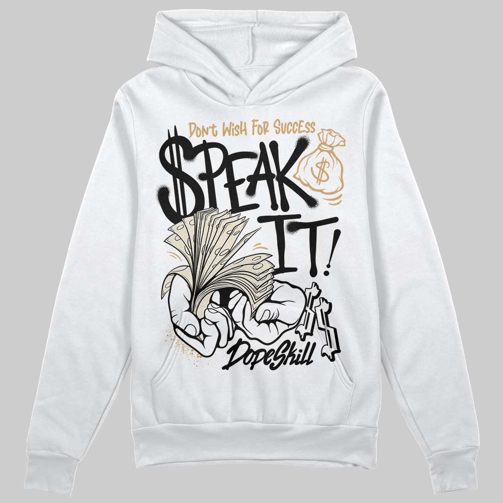 Reverse Metallic 5s superstreetwear Hoodie Sweatshirt Speak It Graphic