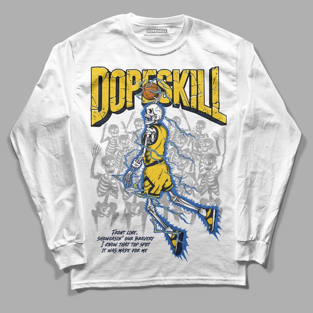 Michigan Dunks superstreetwear Long Sleeve T-Shirt Thunder Dunk Graphic