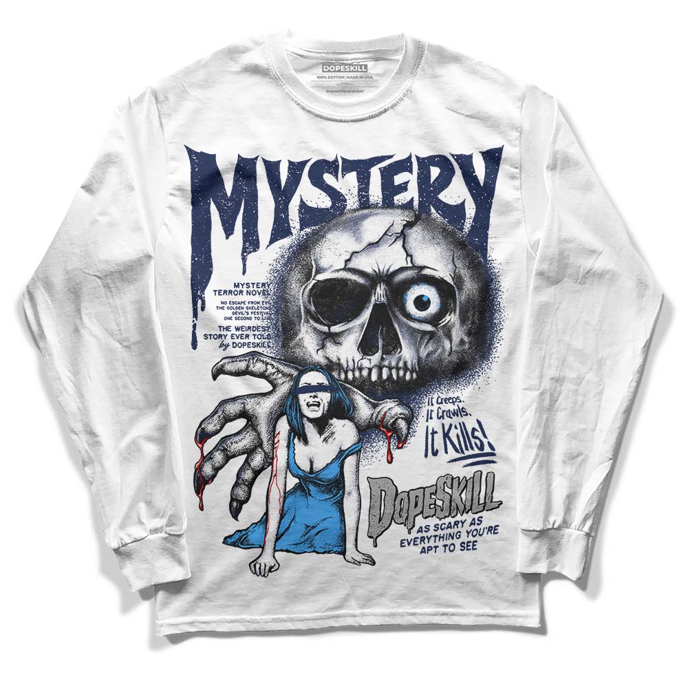 AJ Spizike White Obsidian superstreetwear Long Sleeve T-Shirt Mystery Ghostly Grasp Graphic