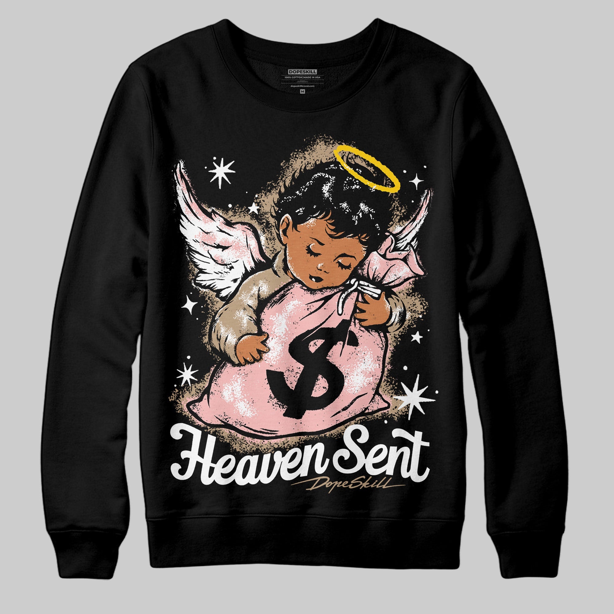 AIR FORCE 1 LINEN superstreetwear Sweatshirt Heaven Sent Graphic
