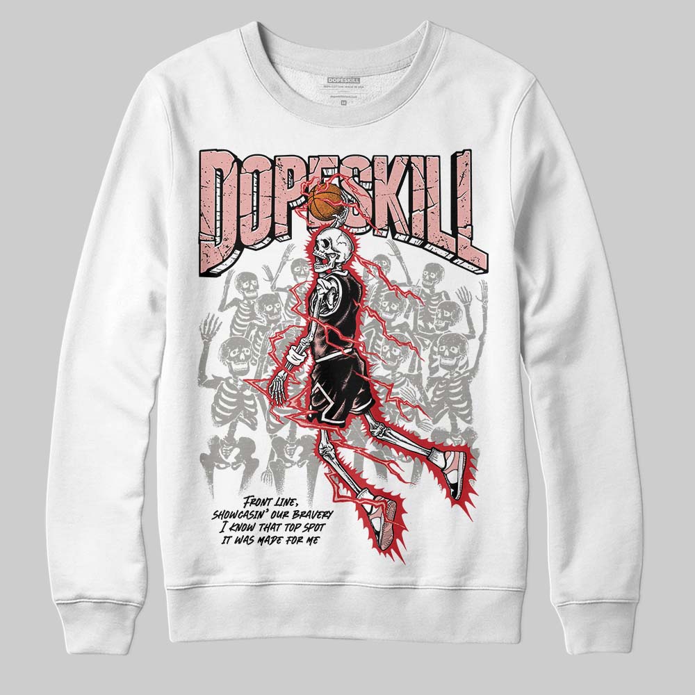 Rust Pink 1s 2025 superstreetwear Sweatshirt Thunder Dunk Graphic