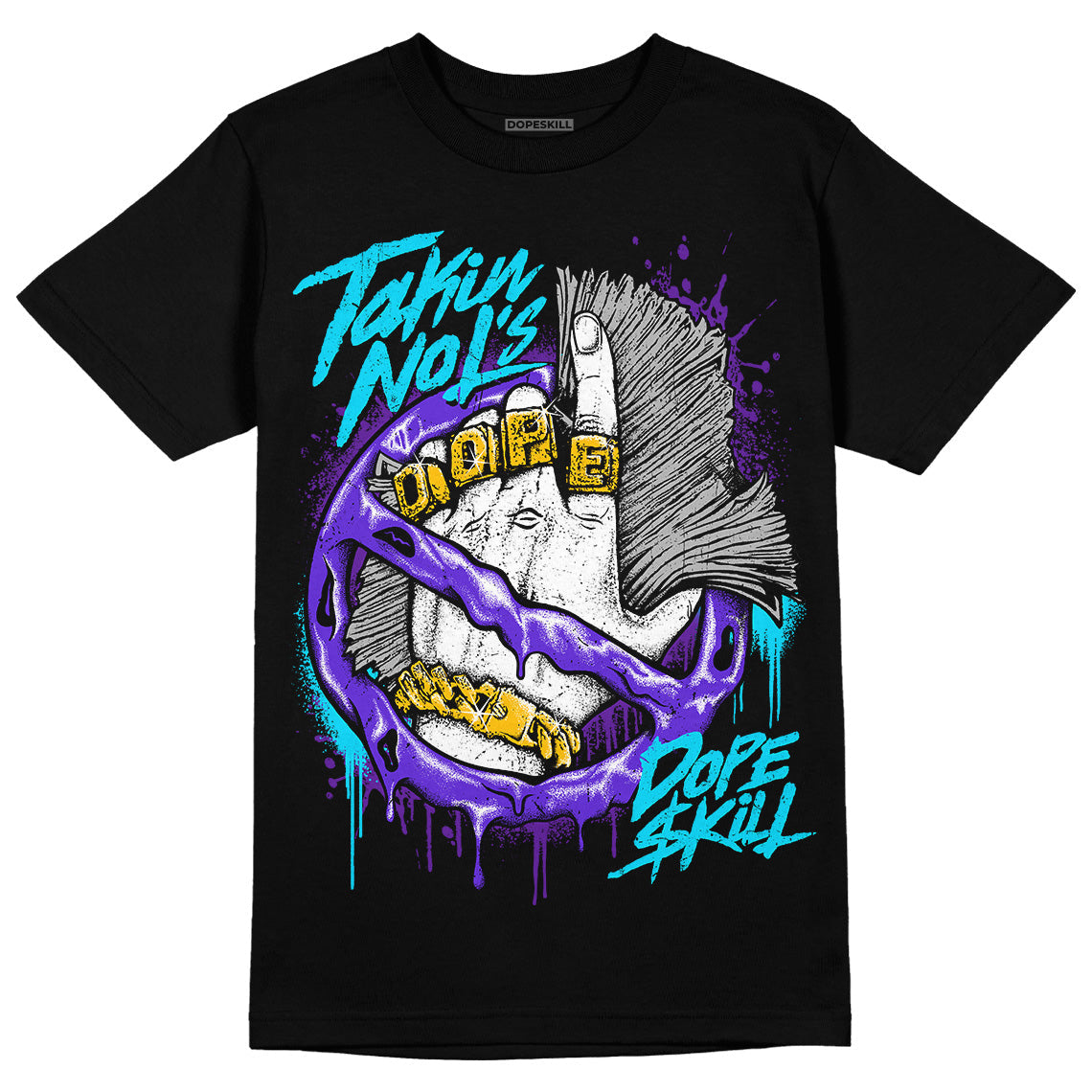 Aqua 6s superstreetwear T-Shirt Takin No L's Graphic