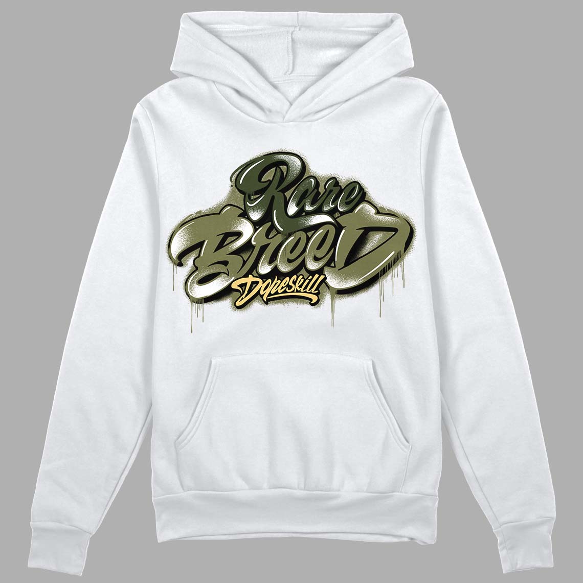 Craft Olive 4s superstreetwear Hoodie Sweatshirt Rare Breed Type Graphic
