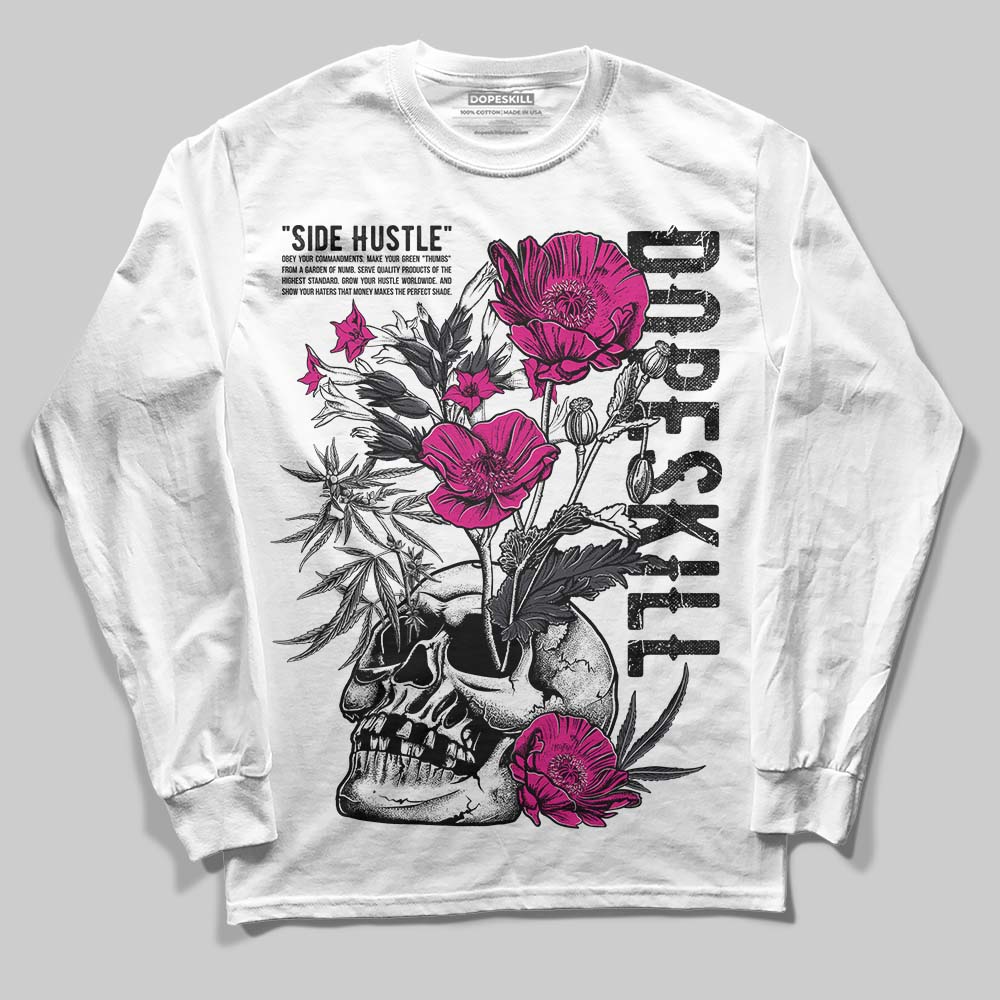 Black Cat 3s superstreetwear Long Sleeve T-Shirt Side Hustle Graphic