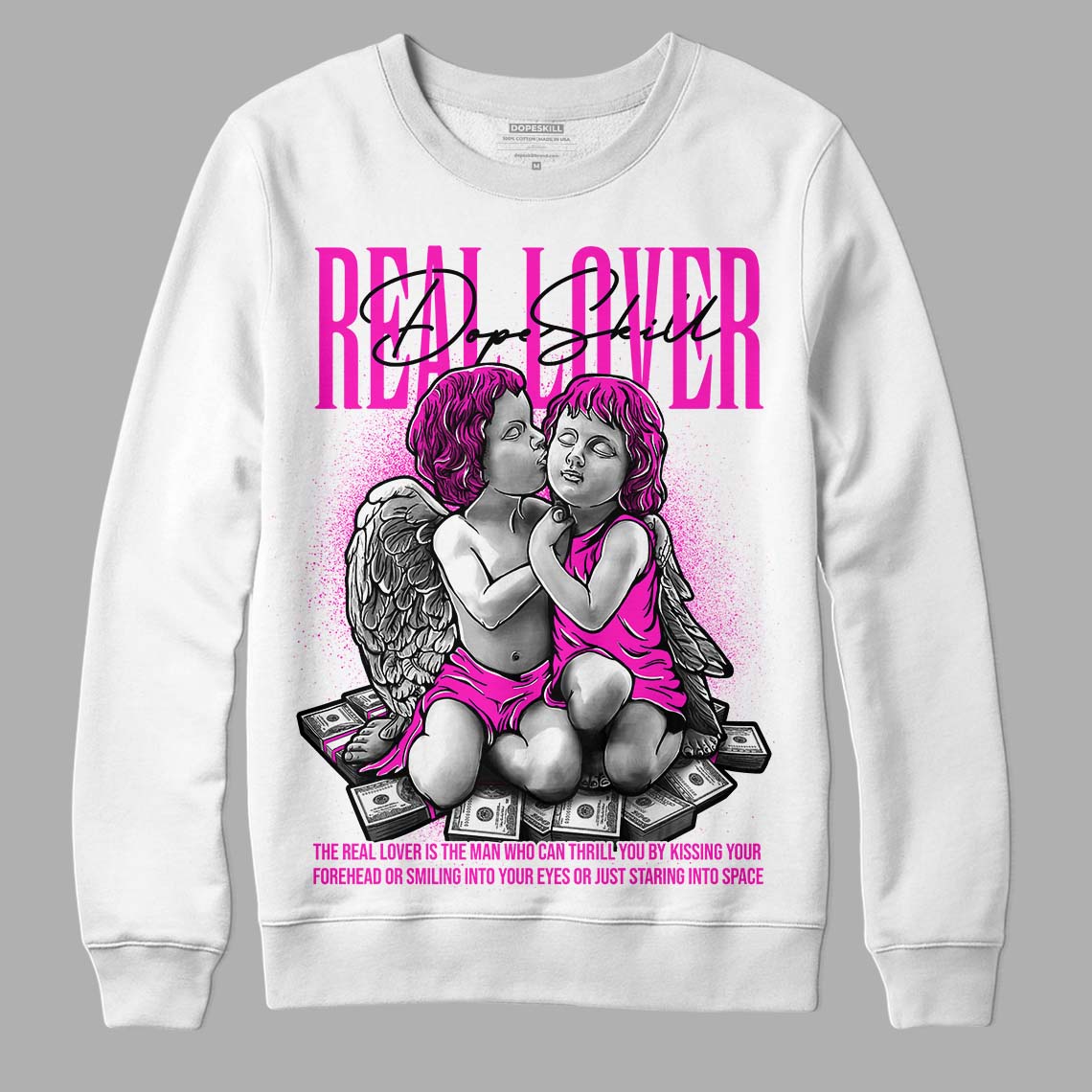 Dunk Low Active Fuchsia superstreetwear Sweatshirt Real Lover Graphic