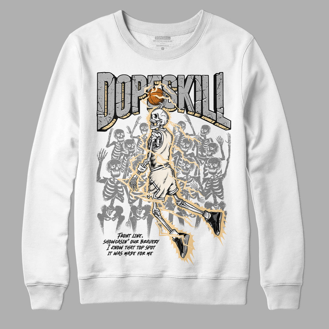 Off Noir 3s superstreetwear Sweatshirt Thunder Dunk Graphic