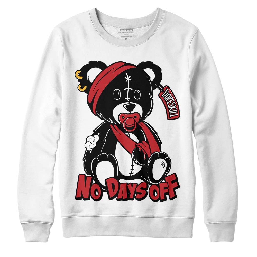 Red Taxi 12s superstreetwear Sweatshirt Hurt Bear Graphic